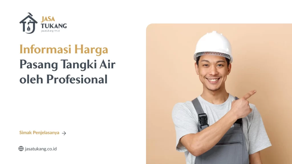 Harga Pasang Tangki Air