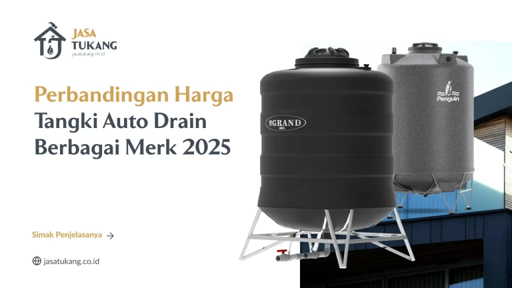 Perbandingan Harga Tangki Auto Drain Berbagai Merk 2025