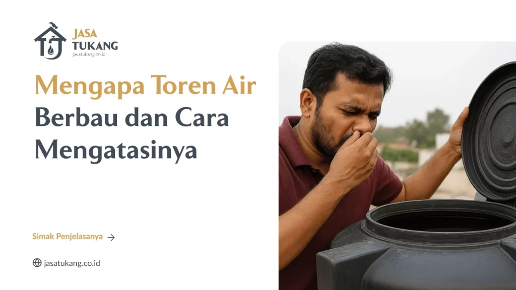 Mengapa Toren Air Berbau dan Cara Mengatasinya