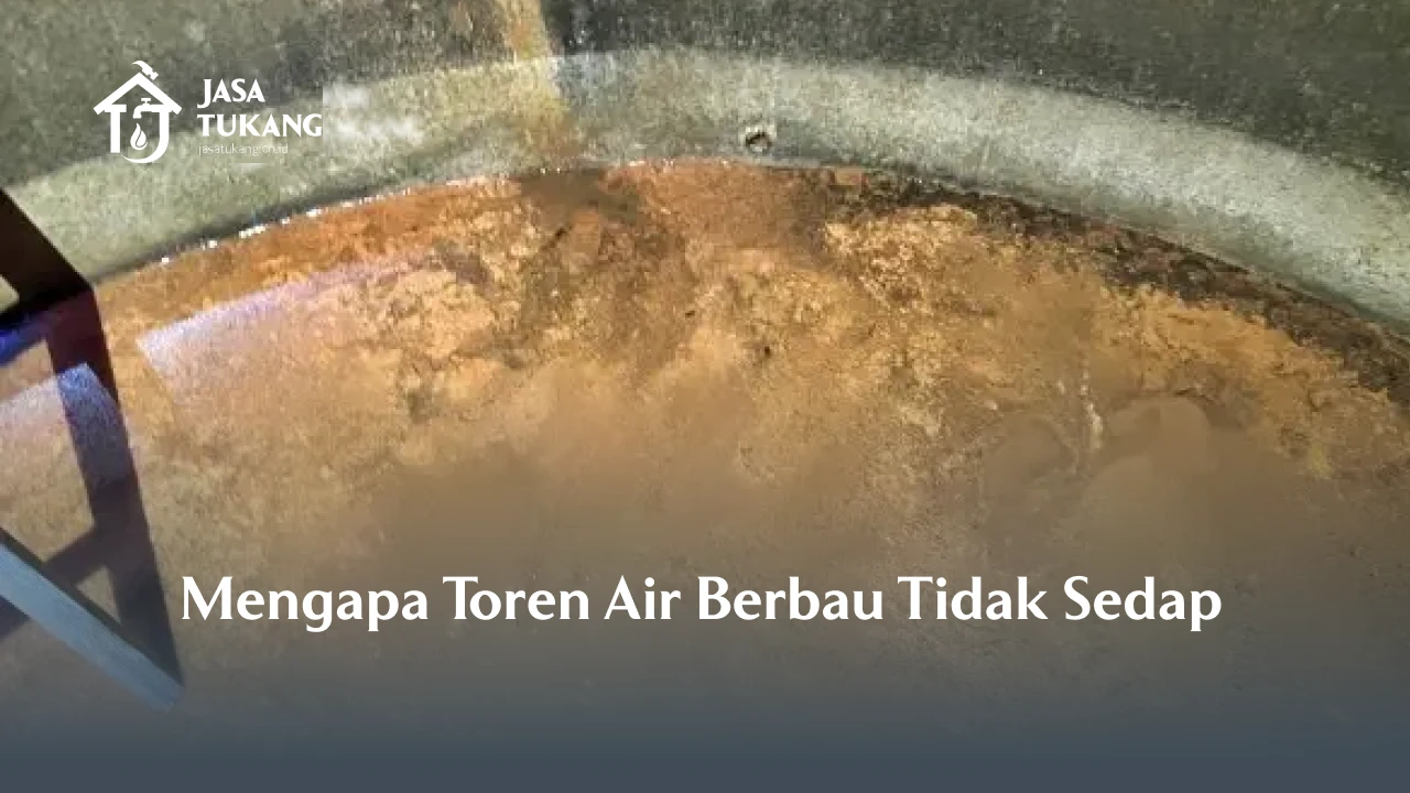 Mengapa Toren Air Berbau Tidak Sedap