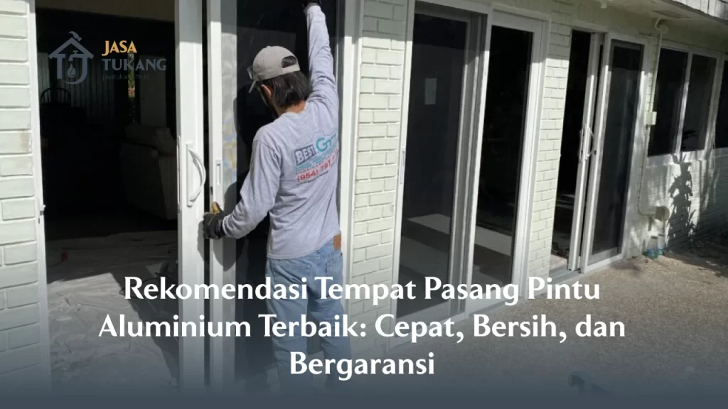 Rekomendasi Tempat Pasang Pintu Aluminium Terbaik: Cepat, Bersih, dan Bergaransi