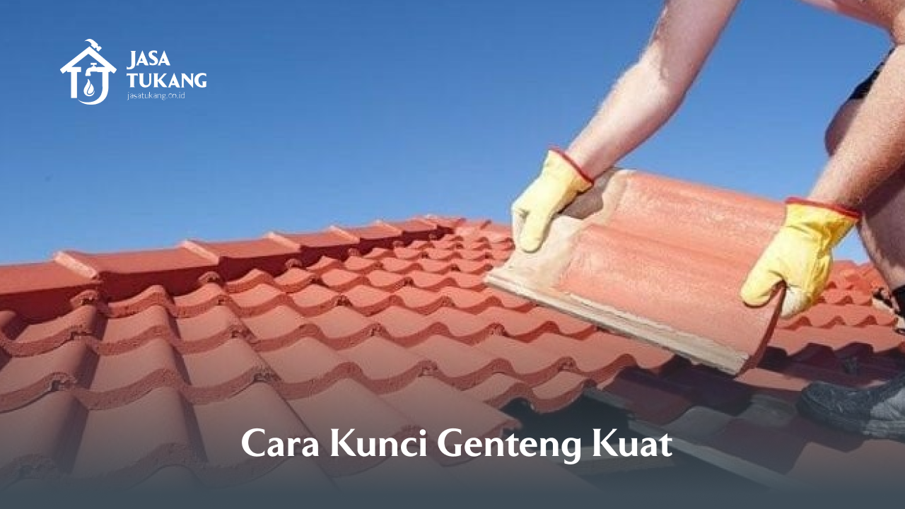 Cara Kunci Genteng Kuat