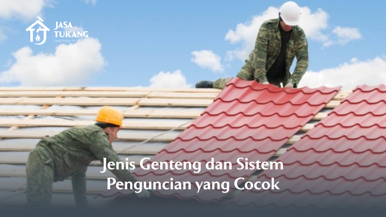 Jenis Genteng dan Sistem Penguncian yang Cocok