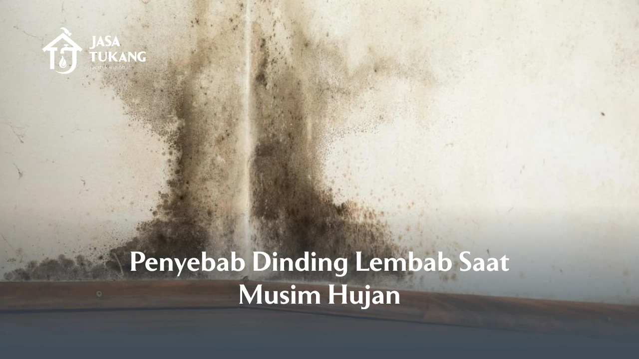Penyebab Dinding Lembab Saat Musim Hujan