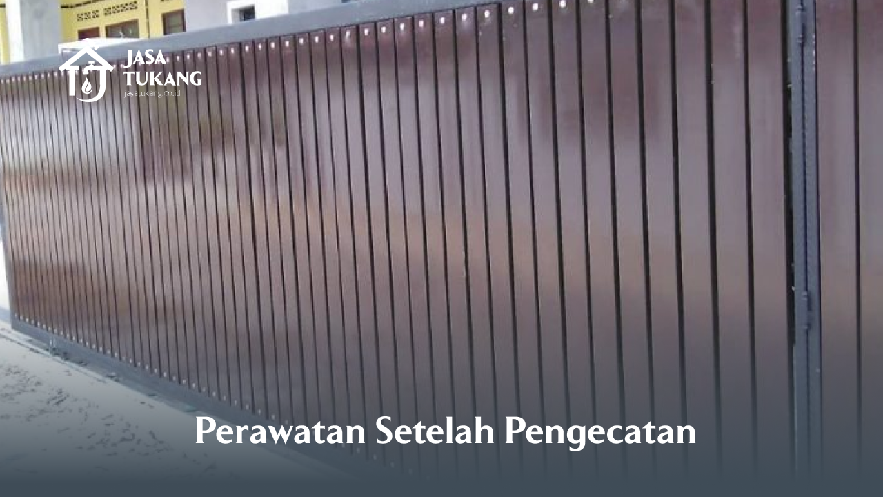 Perawatan Setelah Pengecatan