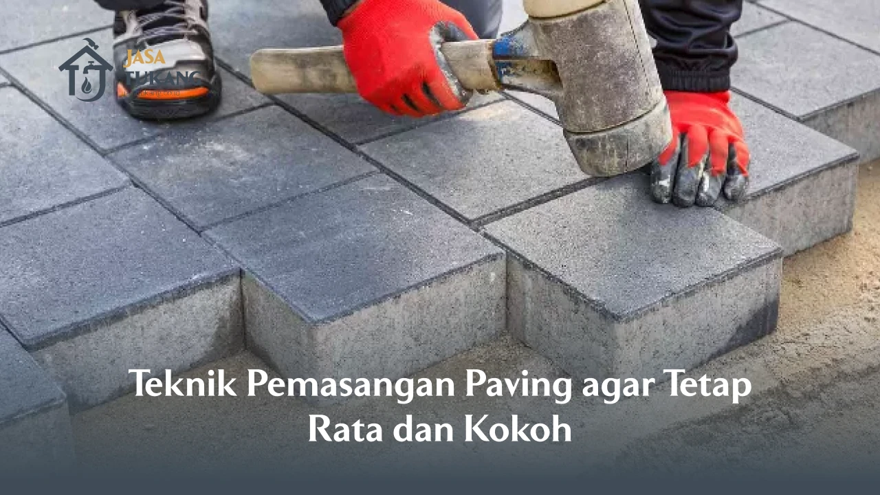 Teknik Meratakan Ubin agar Air Mengalir Lancar ke Saluran Pembuangan
