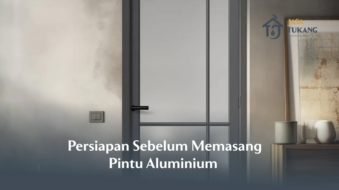 Persiapan Sebelum Memasang Pintu Aluminium