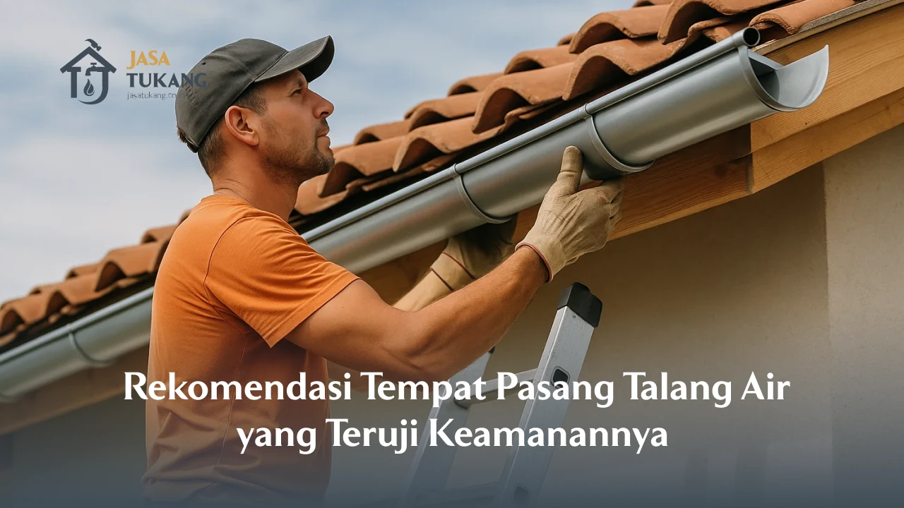 Rekomendasi Tempat Pasang Talang Air yang Teruji Keamanannya