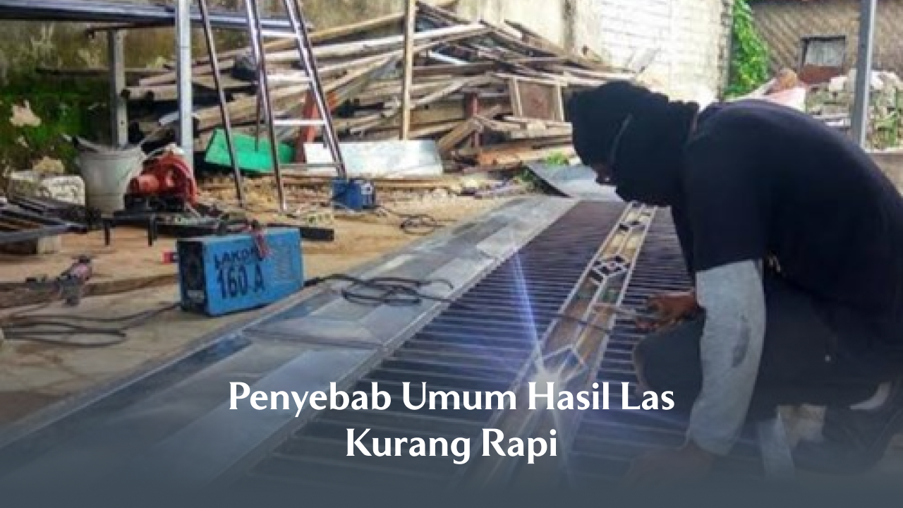 Penyebab Umum Hasil Las Kurang Rapi