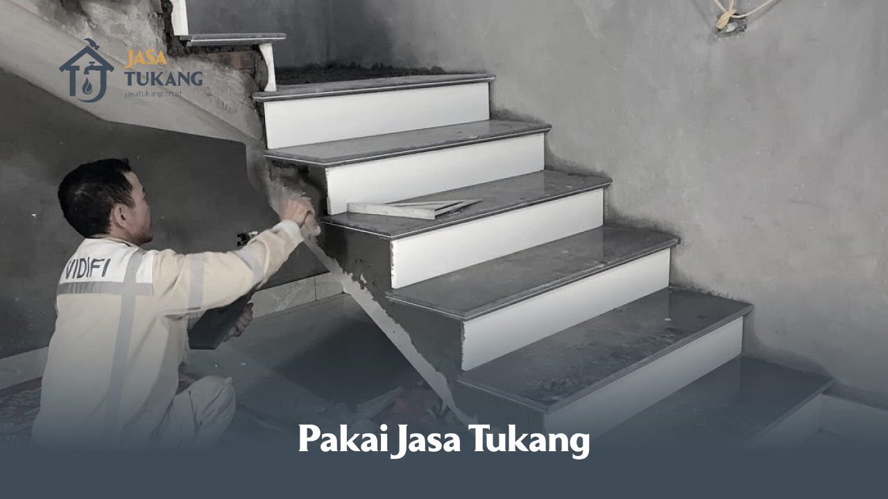 Pakai Jasa Tukang Ahli untuk Cor Tangga Rumah Bertingkat