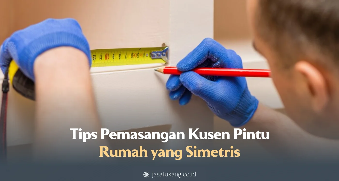 Tips Pemasangan Kusen Pintu Rumah yang Simetris