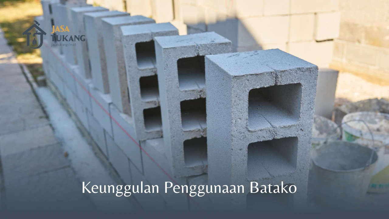 Keunggulan Penggunaan Batako