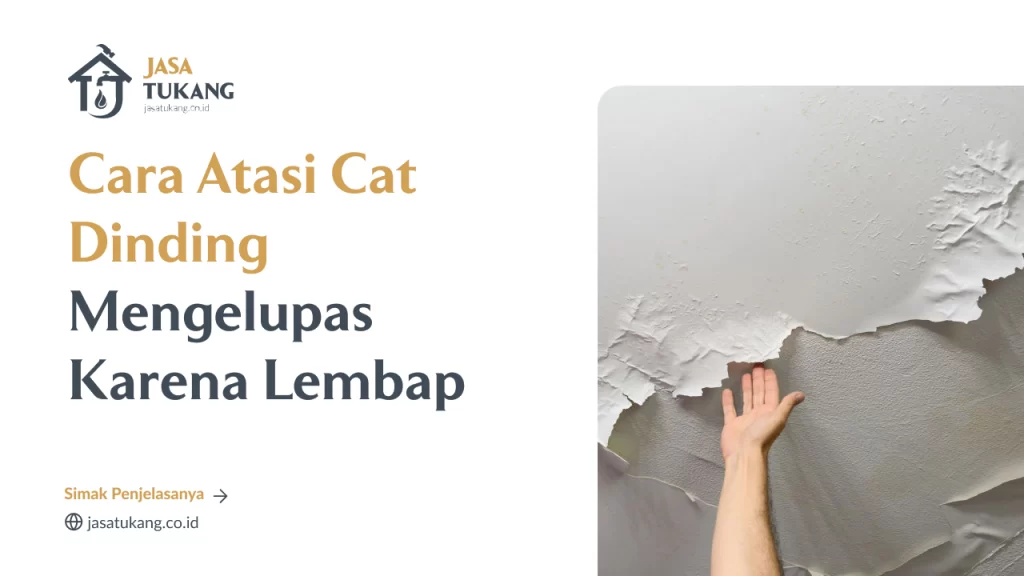 Cara Atasi Cat Dinding Mengelupas Karena Lembap