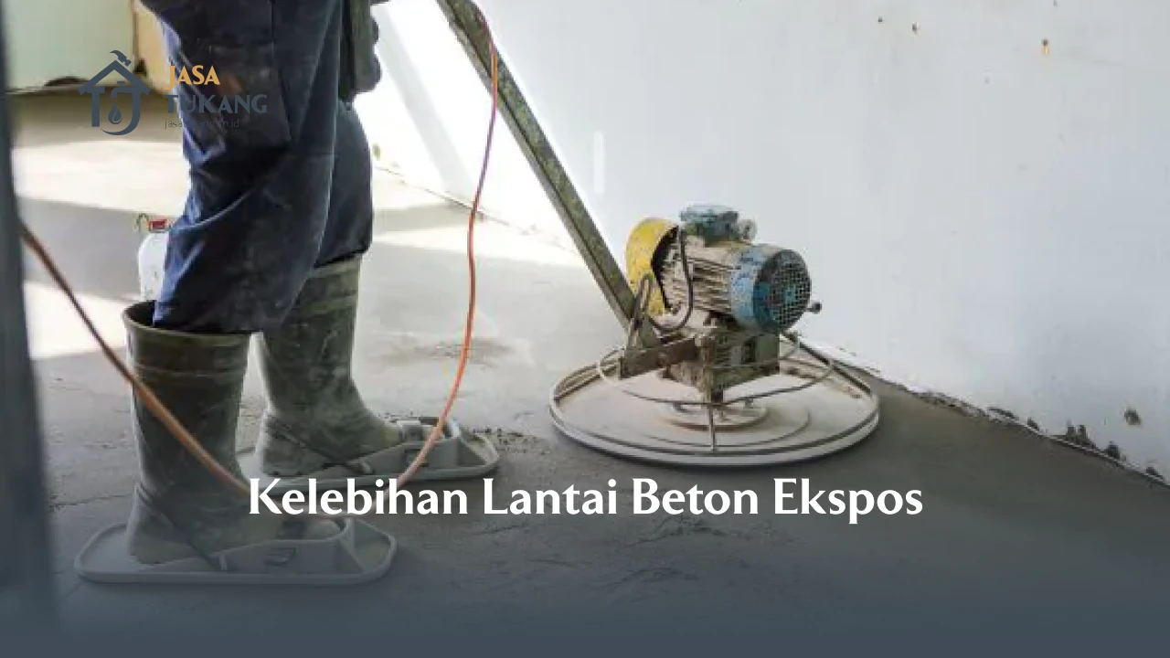 Kelebihan Lantai Beton Ekspos