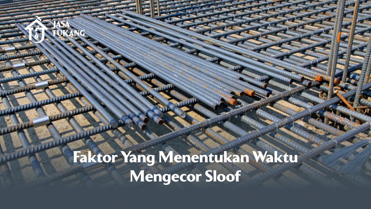 Faktor Yang Menentukan Waktu Mengecor Sloof