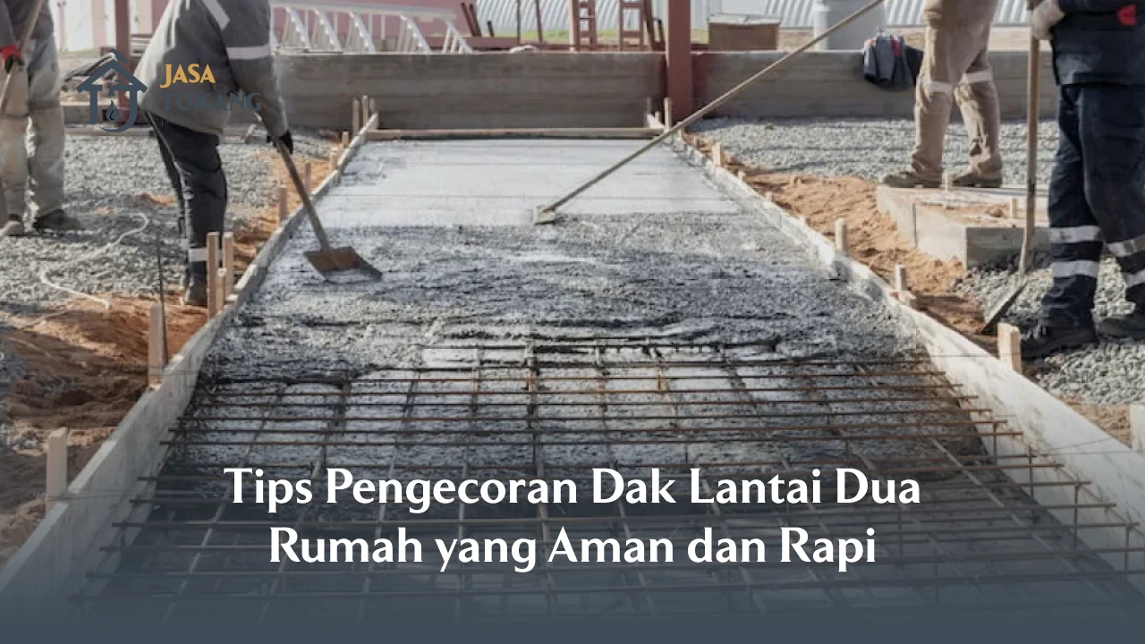Tips Pengecoran Dak Lantai Dua Rumah yang Aman dan Rapi