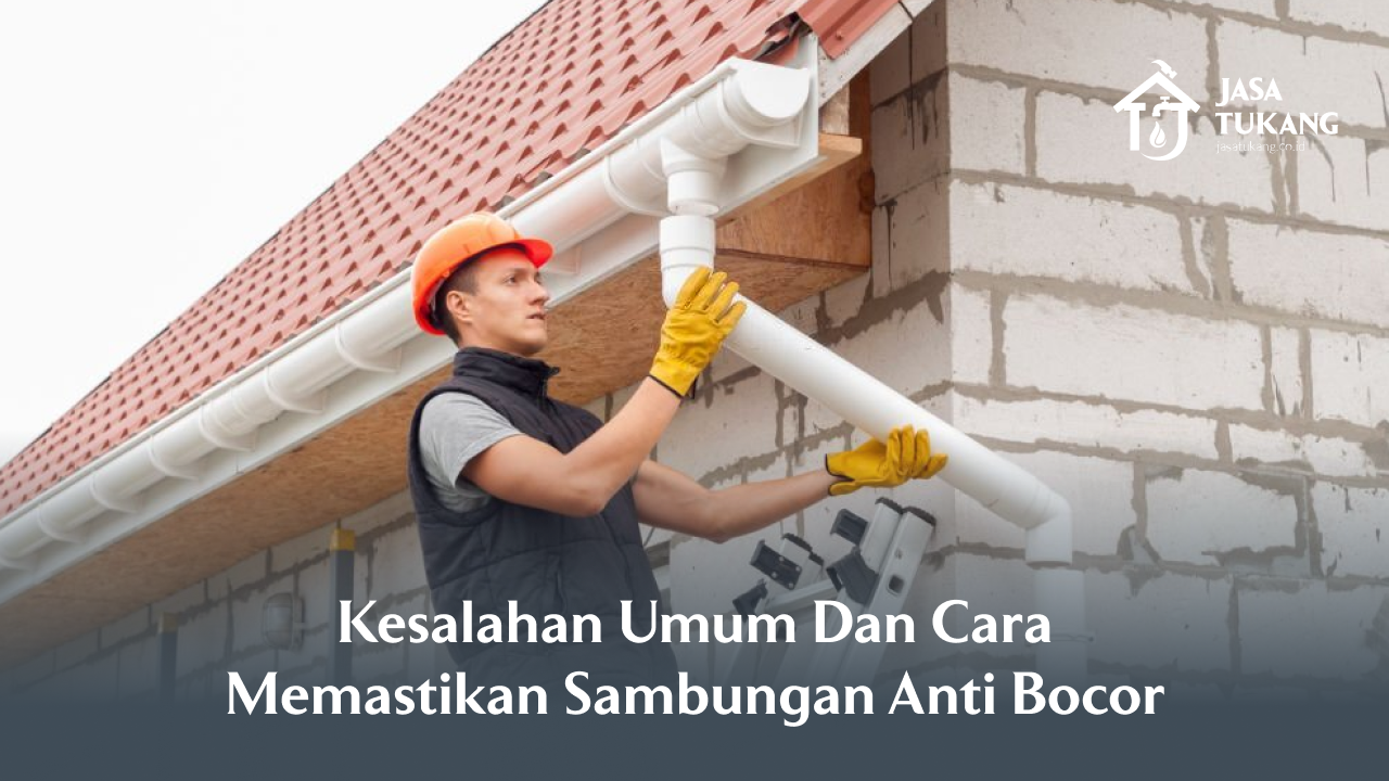 3. Kesalahan Umum dan Cara Memastikan Sambungan Anti Bocor