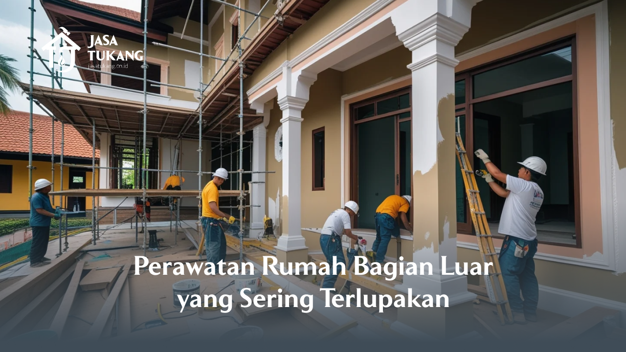 Perawatan Rumah Bagian Luar yang Sering Terlupakan