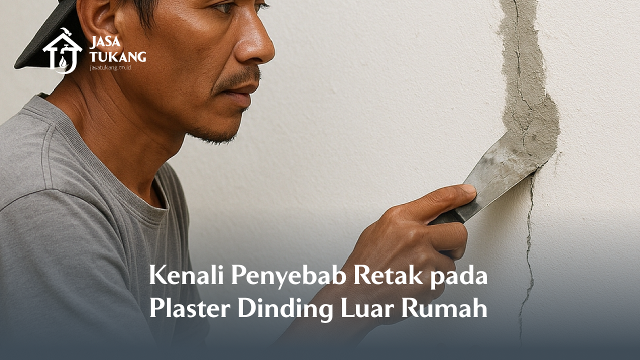Kenali Penyebab Retak pada Plaster Dinding Luar Rumah