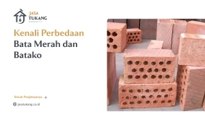 Perbedaan Bata Merah dan Batako