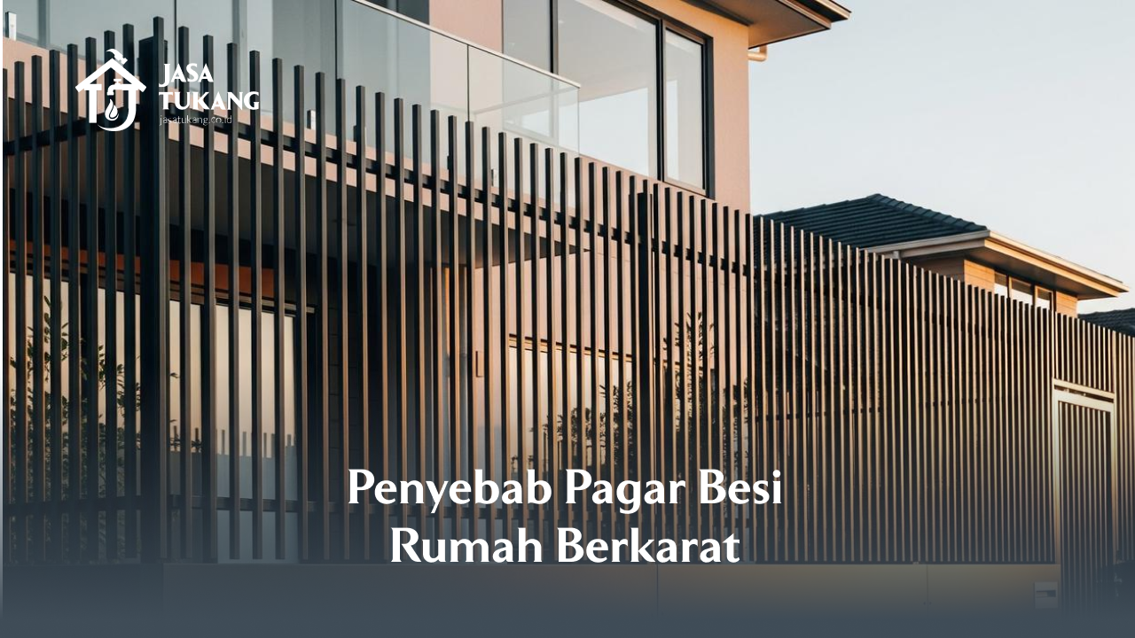 Penyebab Pagar Besi Rumah Berkarat