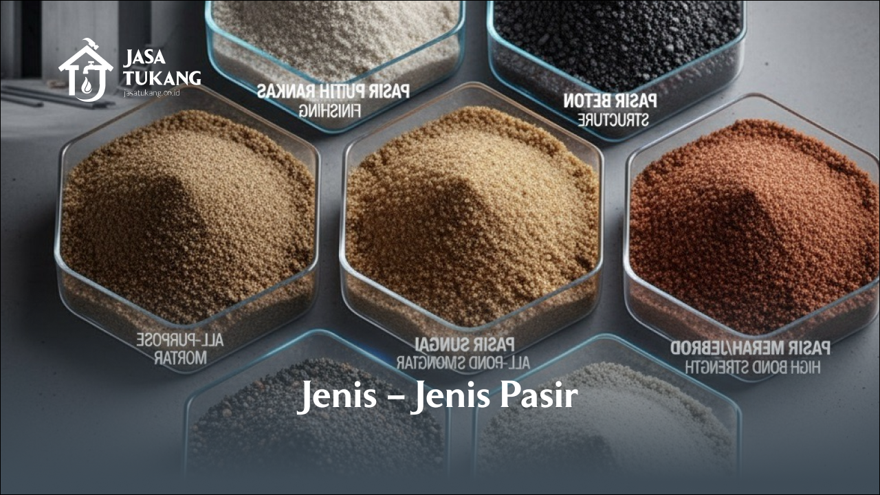 Jenis – Jenis Pasir