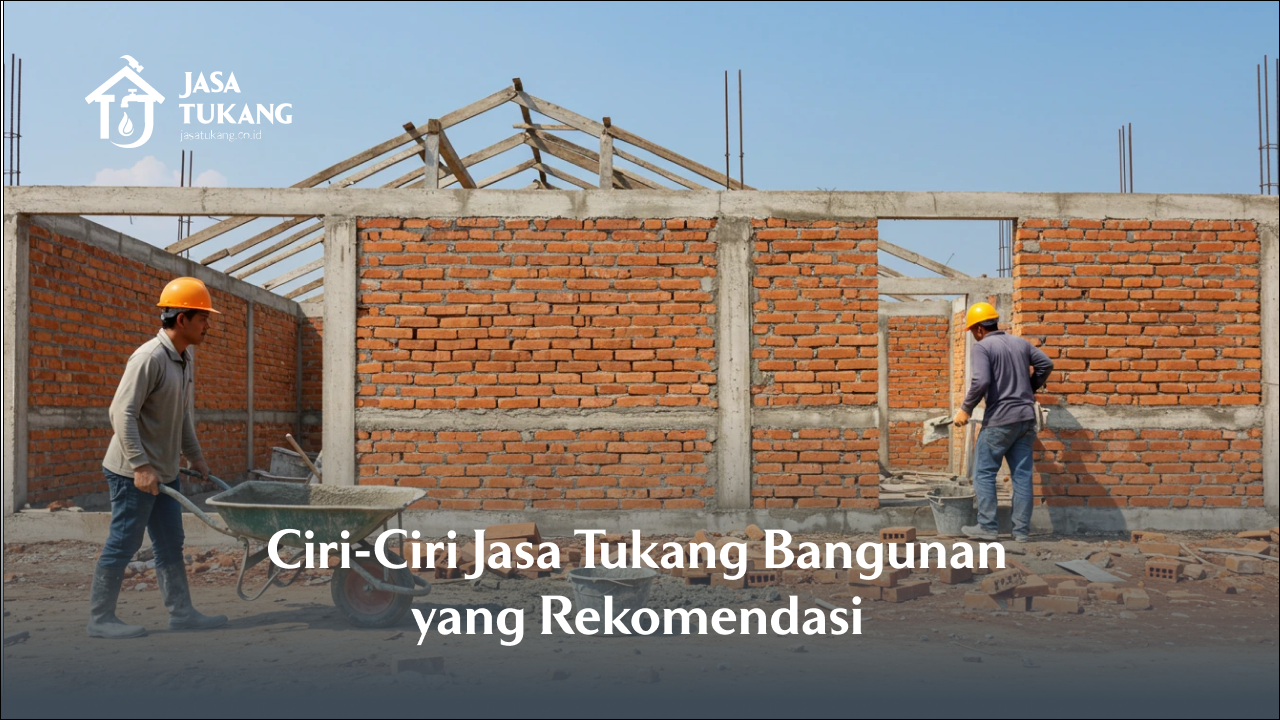 Ciri-Ciri Jasa Tukang Bangunan yang Rekomendasi