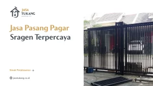 Jasa Pasang Pagar Sragen Terpercaya