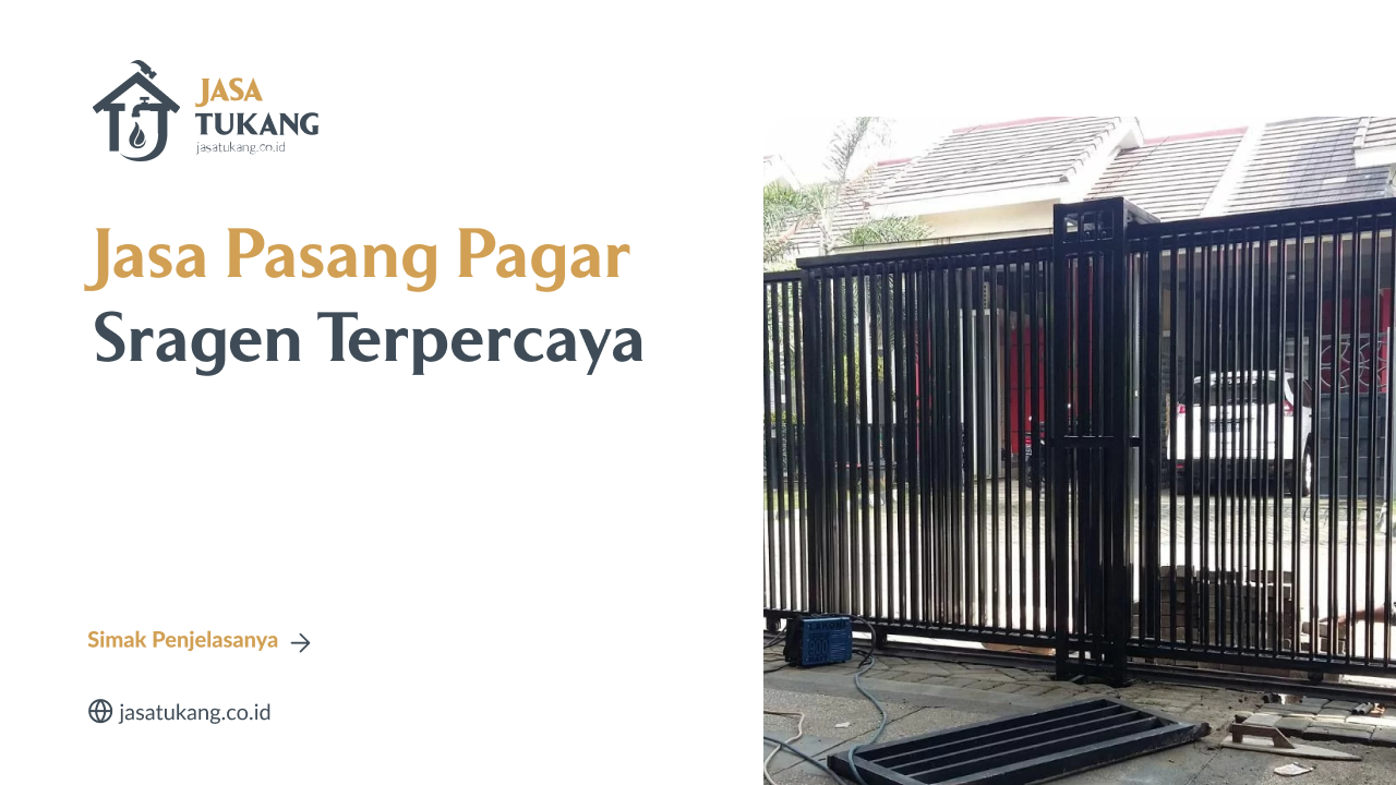 Jasa Pasang Pagar Sragen Terpercaya