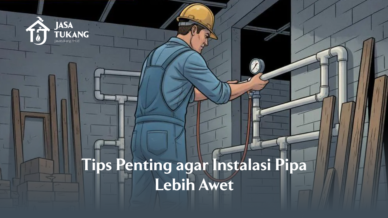 Tips Penting agar Instalasi Pipa Lebih Awet