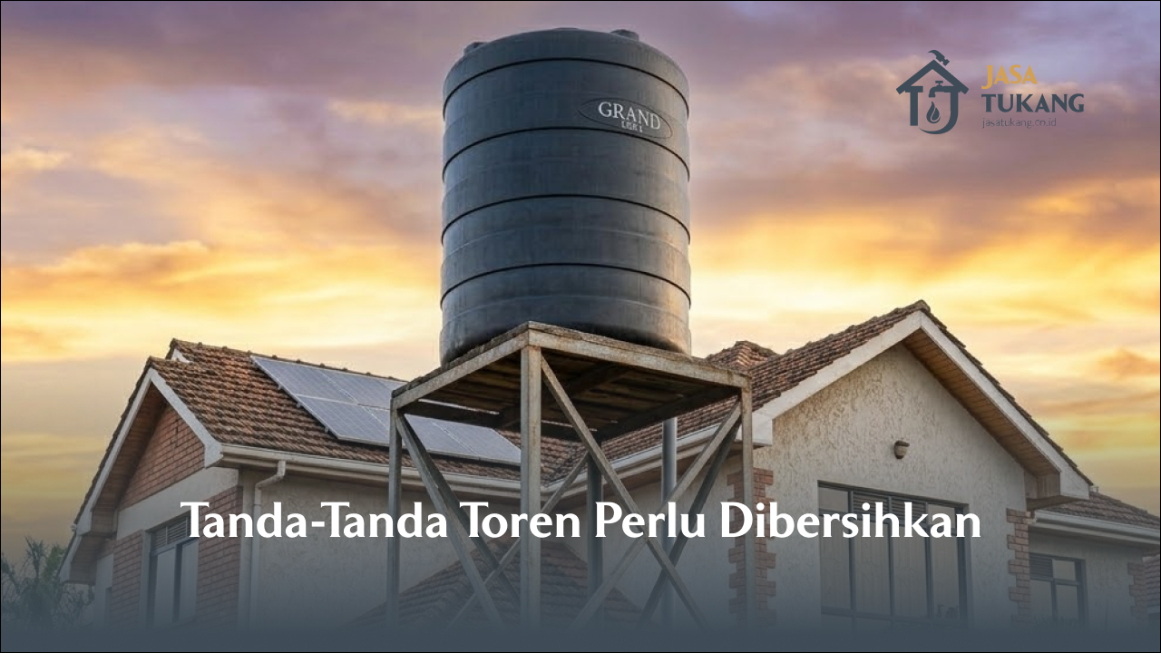 Tanda-Tanda Toren Perlu Dibersihkan