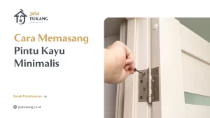 cara_memasang_pintu_kayu_minimalis