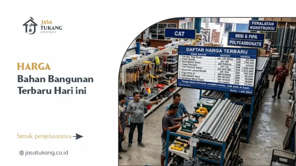 Harga Bahan Bangunan Terbaru Hari Ini