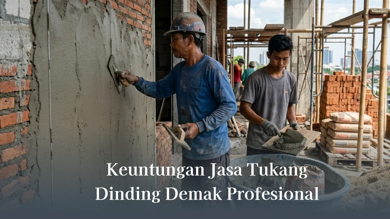 Keuntungan Jasa Tukang Dinding Demak Profesional
