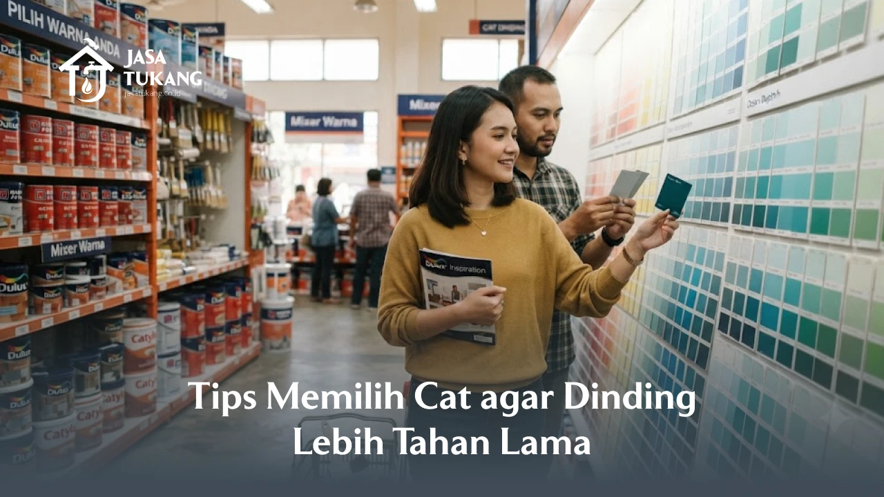 Tips Memilih Cat agar Dinding Lebih Tahan Lama