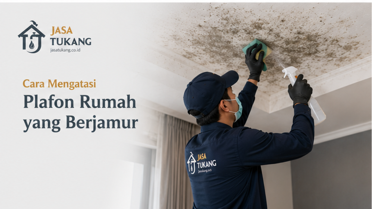 Cara Mengatasi Plafon Rumah yang Berjamur
