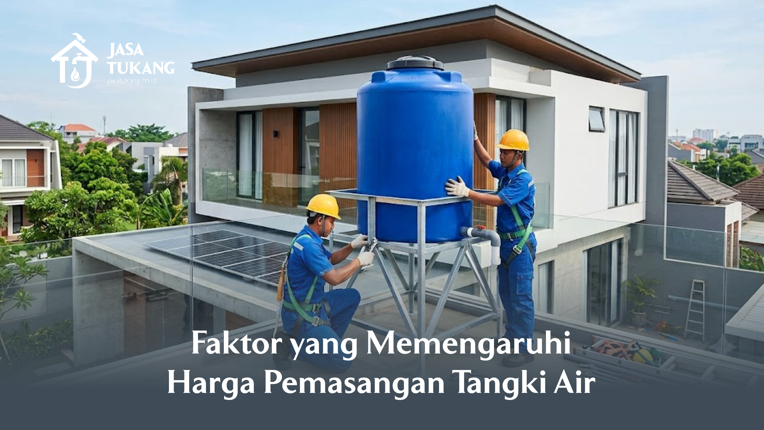 Faktor yang Memengaruhi Harga Pemasangan Tangki Air