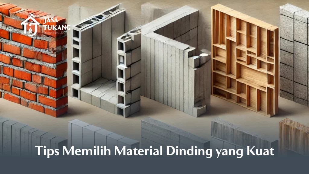 Tips Memilih Material Dinding yang Kuat