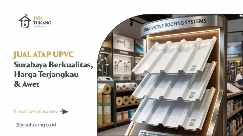 01 Jual Atap UPVC Surabaya Berkualitas Harga Terjangkau & Awet