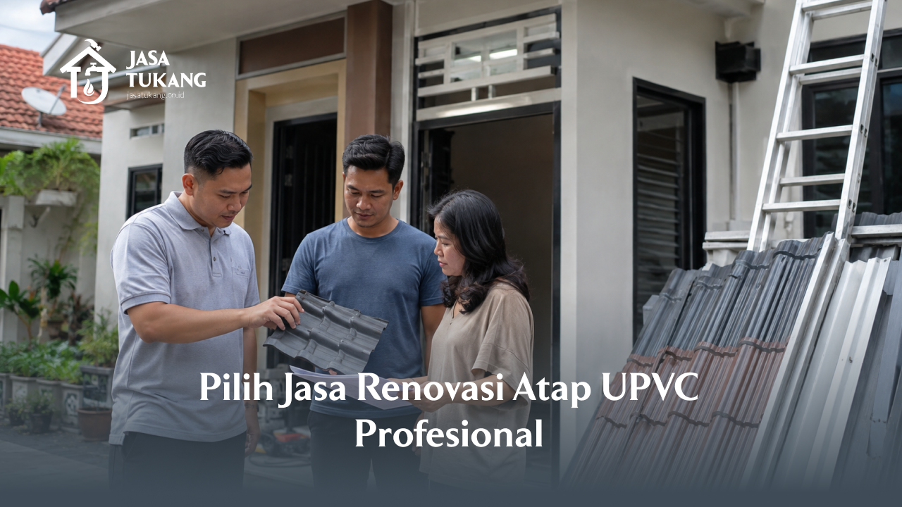 Pilih Jasa Renovasi Atap UPVC Profesional