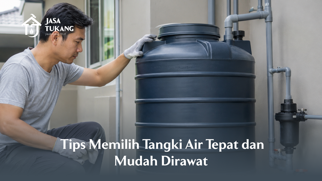 Tips Memilih Tangki Air Tepat dan Mudah Dirawat